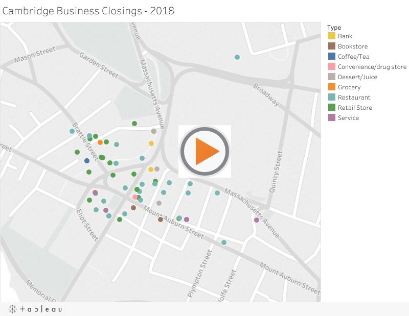 Cambridge Business Closings - 2018 