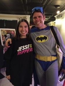 I met Perez Hilton after his performance in "Full House! The Musical!" in NYC in October 2015.